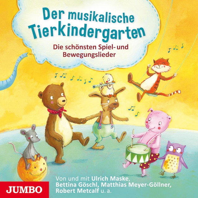 Copertina del libro per Der musikalische Tierkindergarten
