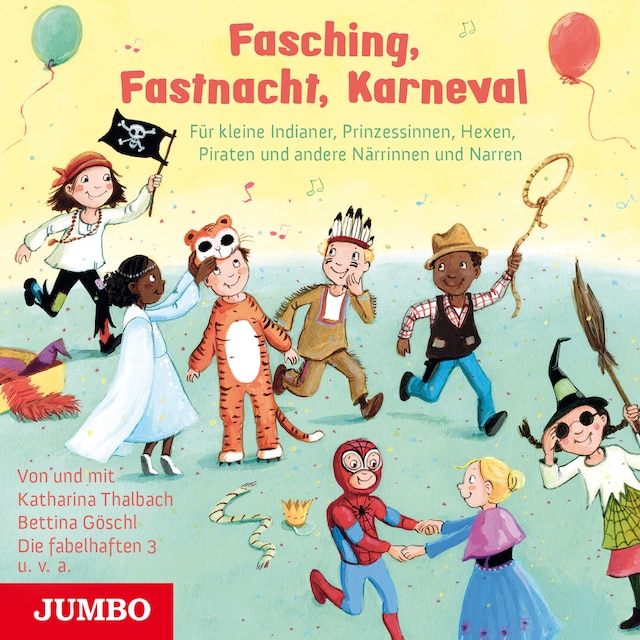 Buchcover für Fasching, Fastnacht, Karneval