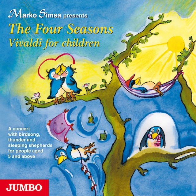 Boekomslag van The Four Seasons. Vivaldi for children