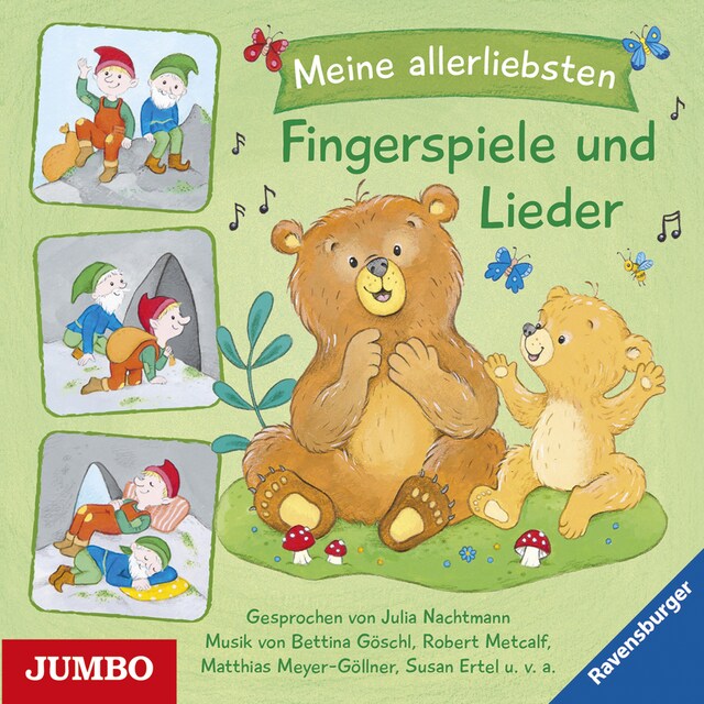 Copertina del libro per Meine allerliebsten Fingerspiele und Lieder