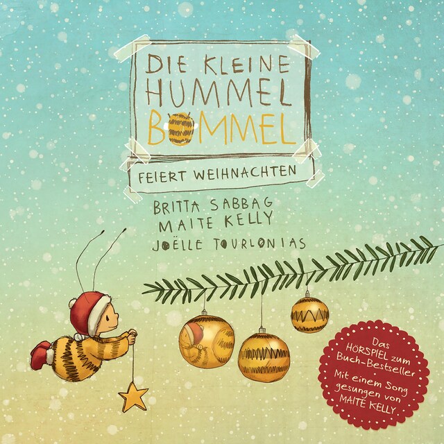 Portada de libro para Die kleine Hummel Bommel feiert Weihnachten