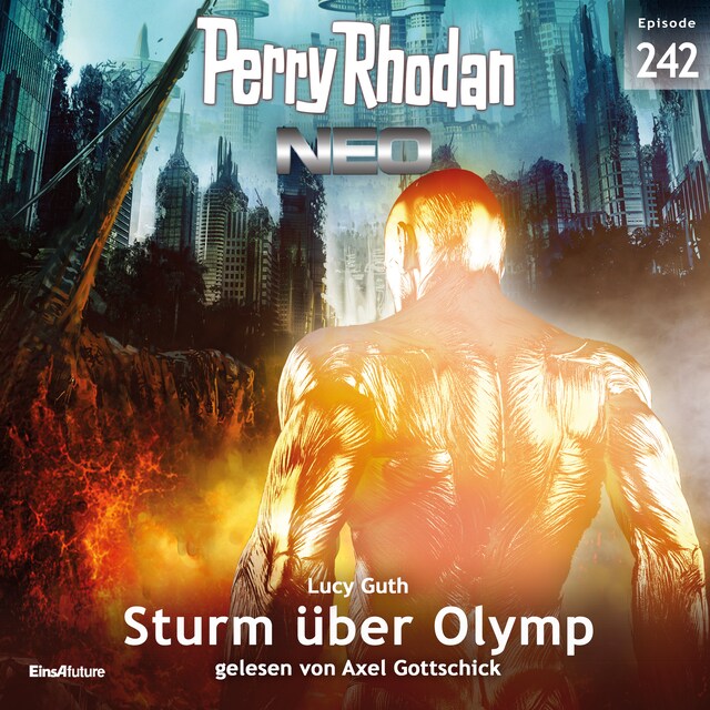 Book cover for Perry Rhodan Neo 242: Sturm über Olymp