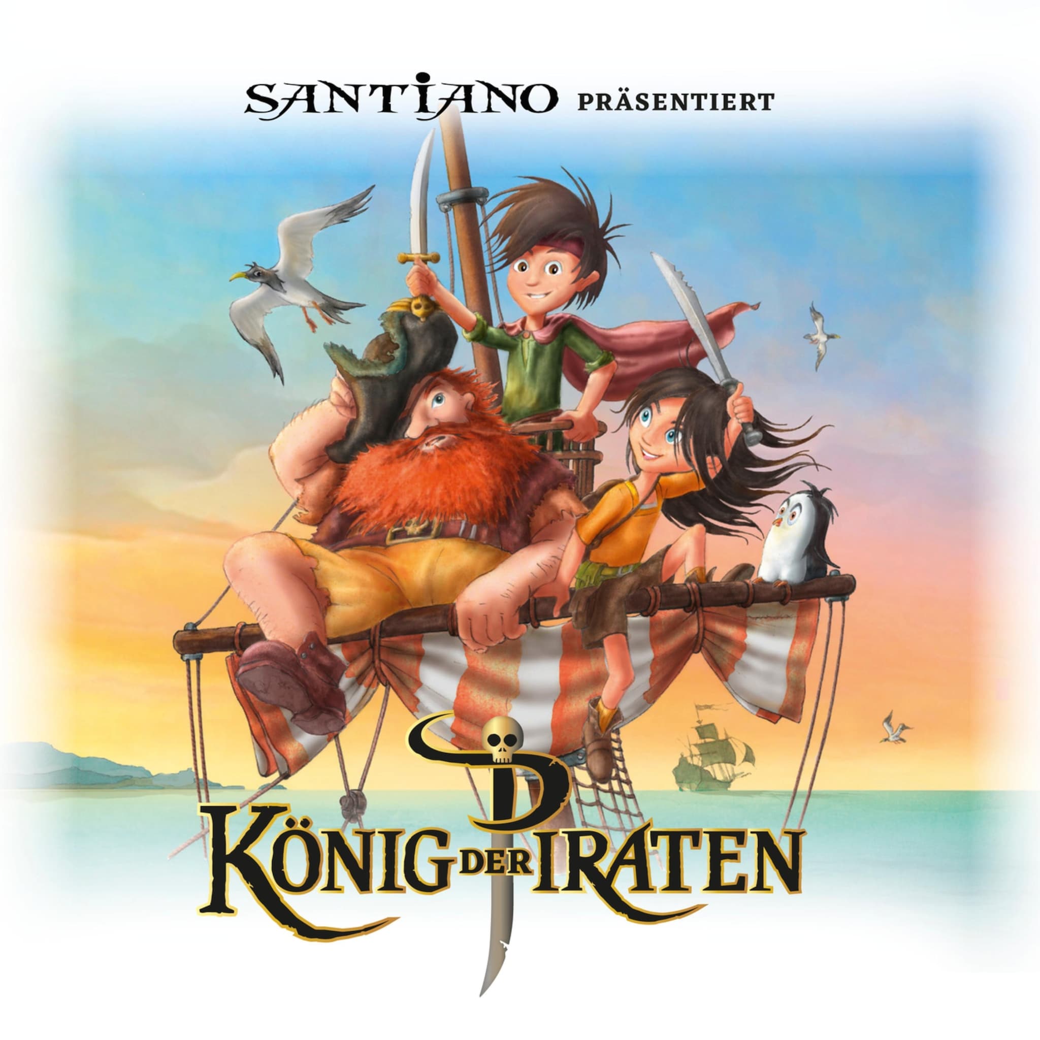 Santiano präsentiert König der Piraten ilmaiseksi
