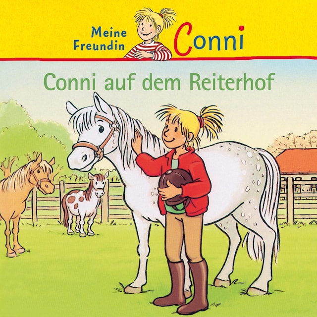 Buchcover für Conni auf dem Reiterhof