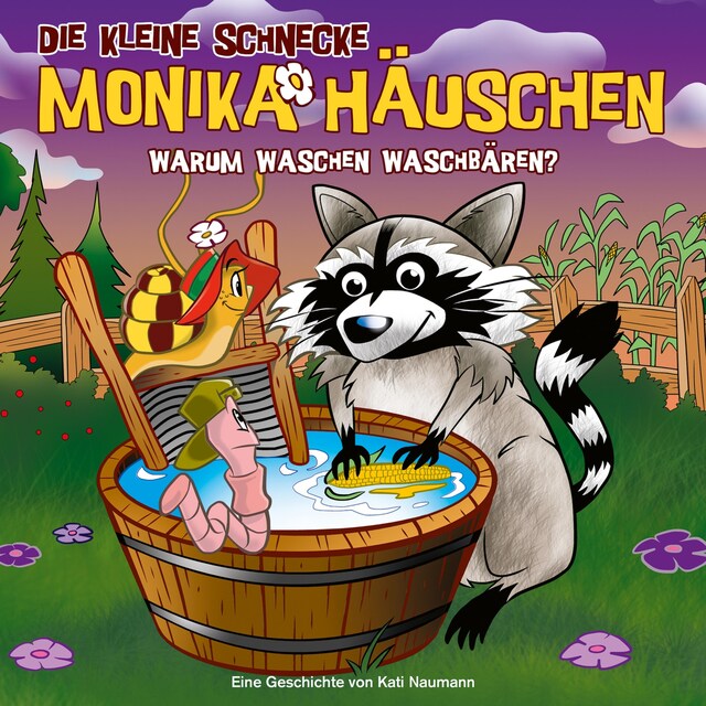 Buchcover für 53: Warum waschen Waschbären?