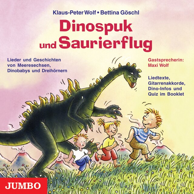 Boekomslag van Dinospuk und Saurierflug