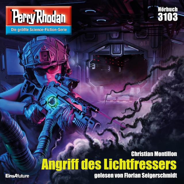 Boekomslag van Perry Rhodan 3103: Angriff des Lichtfressers