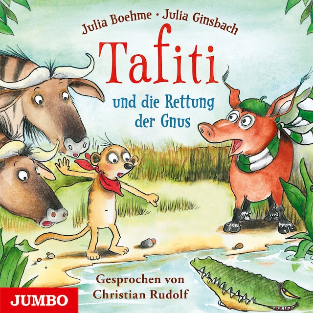 Kirjankansi teokselle Tafiti und die Rettung der Gnus