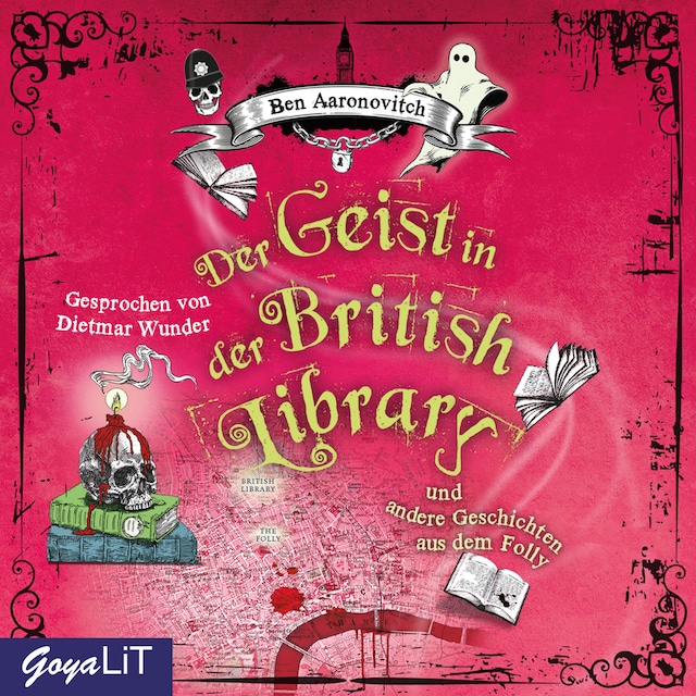 Book cover for Der Geist in der British Library und andere Geschichten aus dem Folly