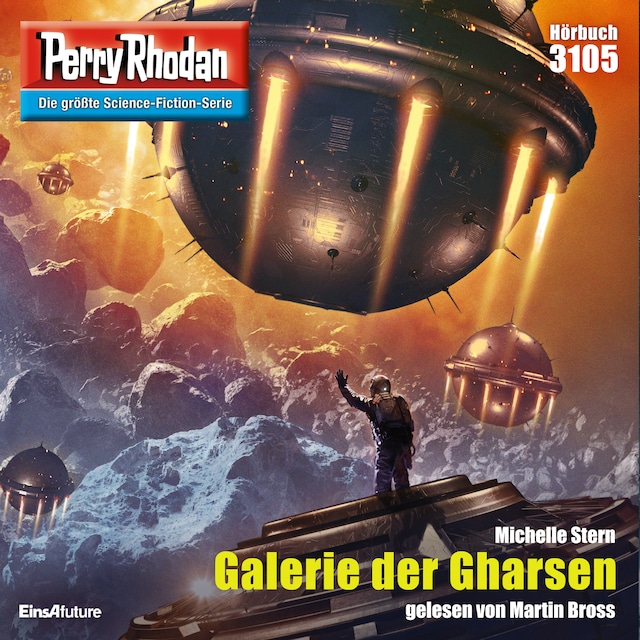 Book cover for Perry Rhodan 3105: Galerie der Gharsen