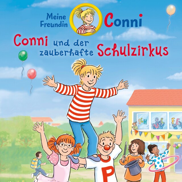 Buchcover für Conni und der zauberhafte Schulzirkus