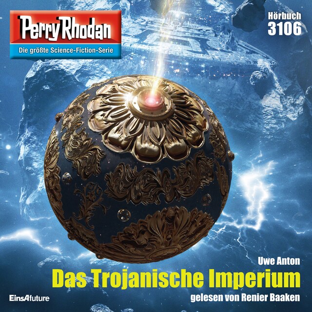Book cover for Perry Rhodan 3106: Das Trojanische Imperium