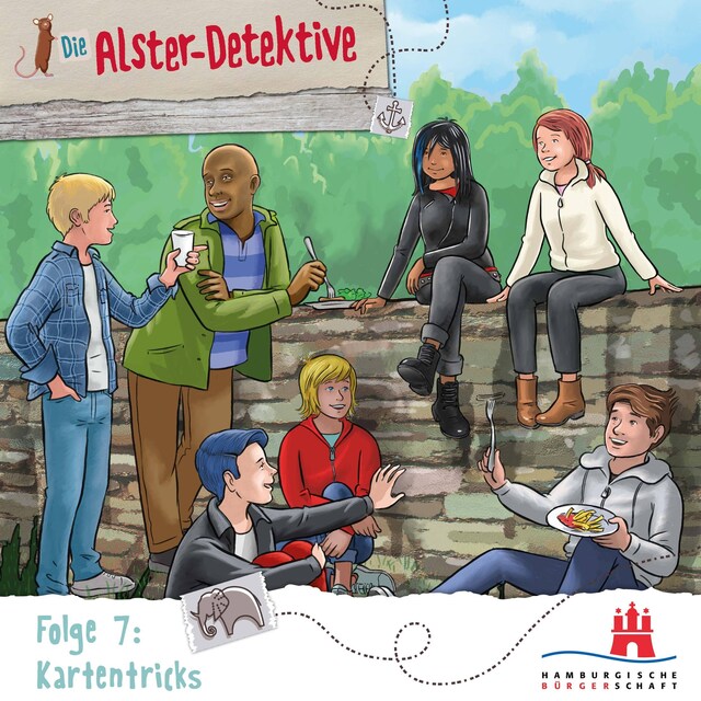 Book cover for Die Alster-Detektive, Folge 7: Kartentricks (Ungekürzt)