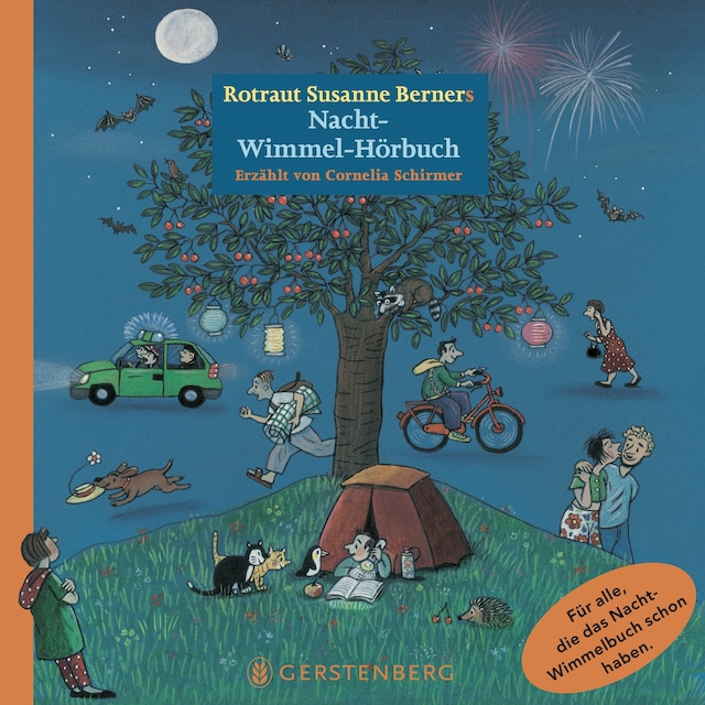 Okładka książki dla Nacht Wimmel Hörbuch