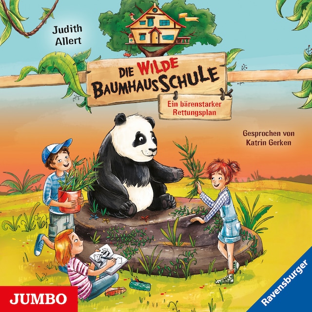 Book cover for Die wilde Baumhausschule. Ein bärenstarker Rettungsplan [Band 2]