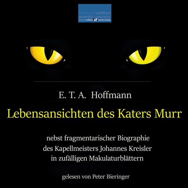Book cover for Lebensansichten des Katers Murr: