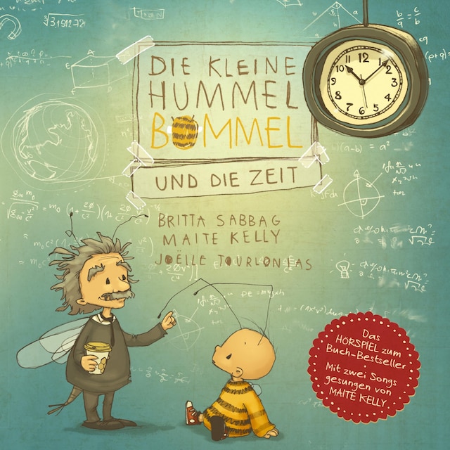 Copertina del libro per Die kleine Hummel Bommel und die Zeit