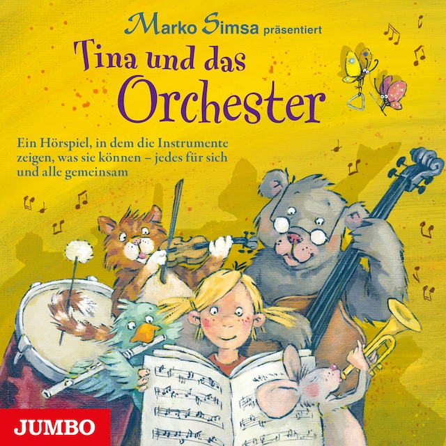 Kirjankansi teokselle Tina und das Orchester