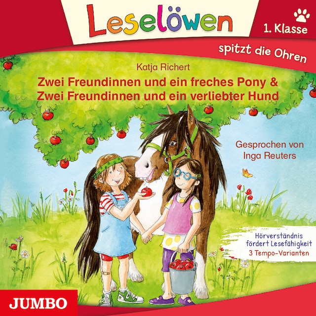 Okładka książki dla Zwei Freundinnen und ein freches Pony & Zwei Freundinnen und ein verliebter Hund
