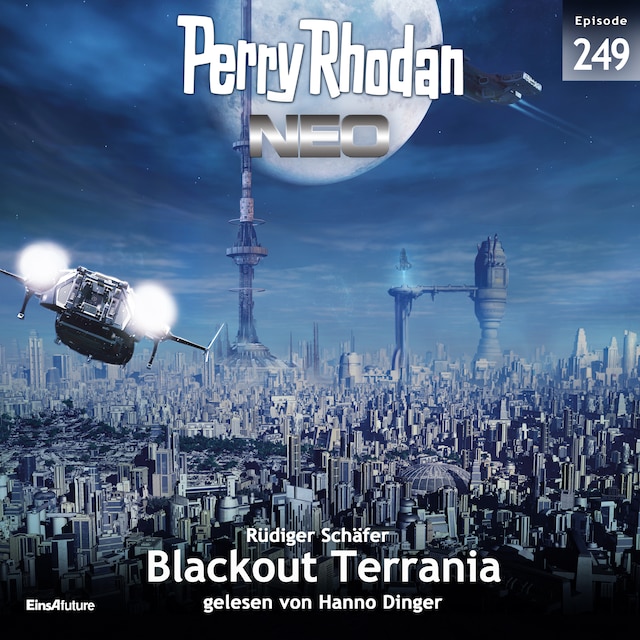 Book cover for Perry Rhodan Neo 249: Blackout Terrania