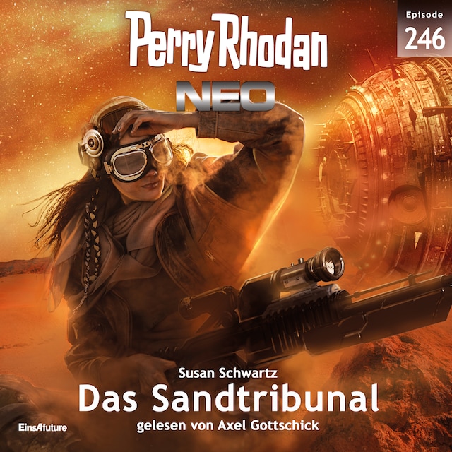 Kirjankansi teokselle Perry Rhodan Neo 246: Das Sandtribunal