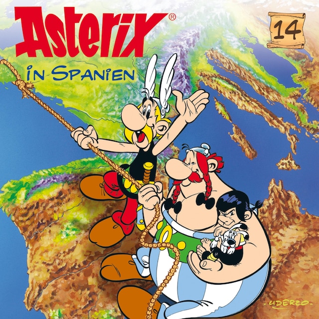 Buchcover für 14: Asterix in Spanien
