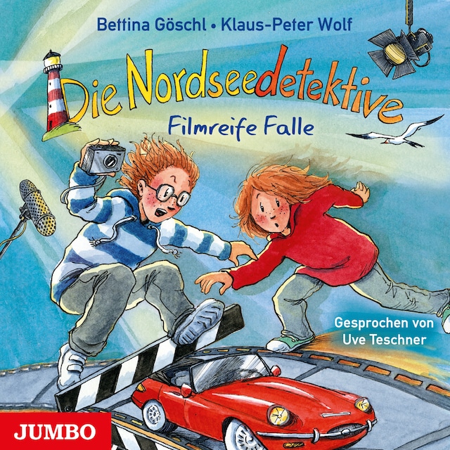 Book cover for Die Nordseedetektive. Filmreife Falle [Band 9]