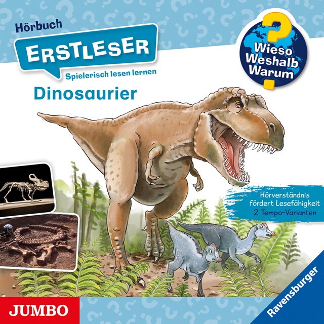 Okładka książki dla Dinosaurier  [Wieso? Weshalb? Warum? ERSTLESER Folge 1]