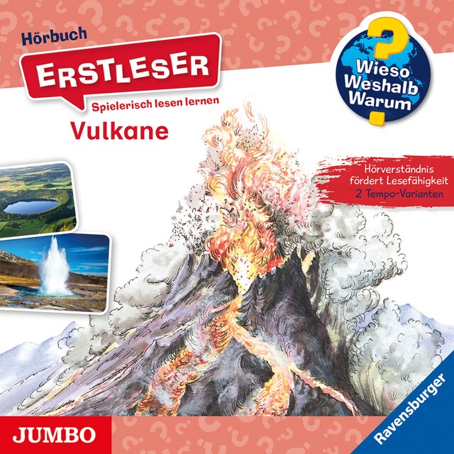Book cover for Vulkane  [Wieso? Weshalb? Warum? ERSTLESER Folge 2]