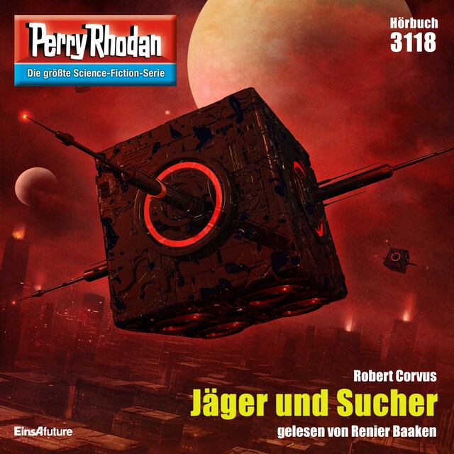 Boekomslag van Perry Rhodan 3118: Jäger und Sucher