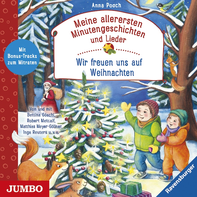 Bokomslag för Meine allerersten Minutengeschichten und Lieder: Wir freuen uns auf Weihnachten