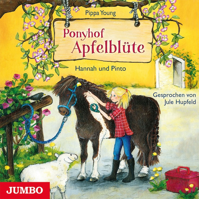 Portada de libro para Ponyhof Apfelblüte. Hannah und Pinto [Band 4]