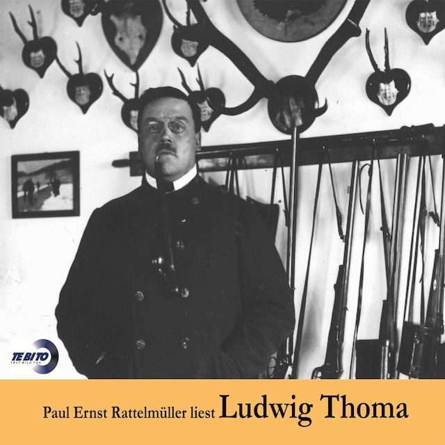 Buchcover für Paul Ernst Rattelmüller liest Ludwig Thoma
