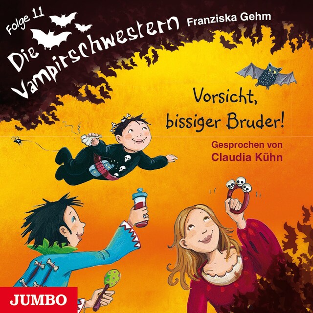 Buchcover für Die Vampirschwestern. Vorsicht, bissiger Bruder! [Band 11]