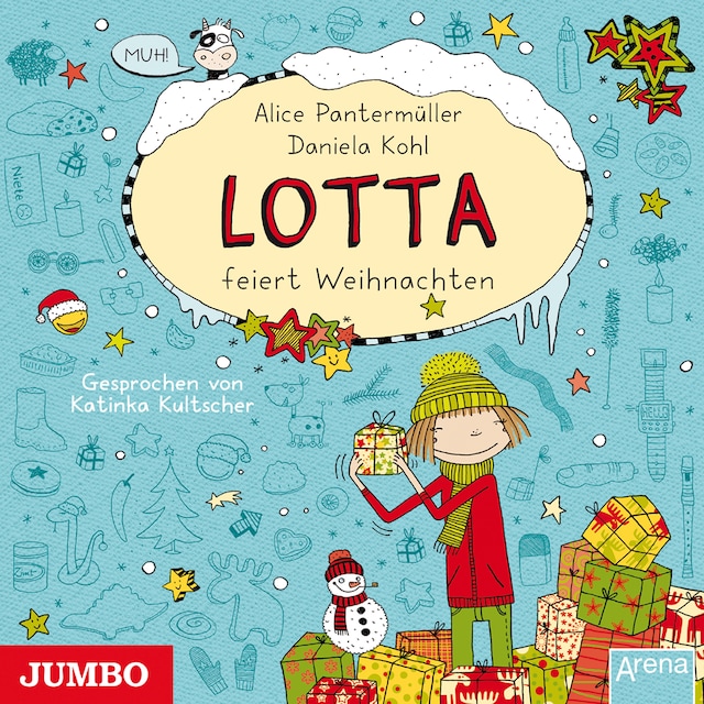 Book cover for Mein Lotta-Leben. Lotta feiert Weihnachten