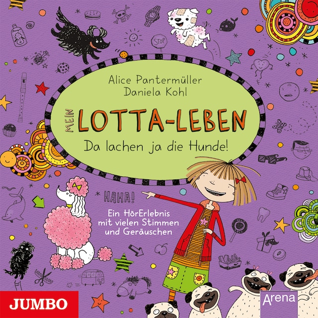 Boekomslag van Mein Lotta-Leben. Da lachen ja die Hunde [Band 14]