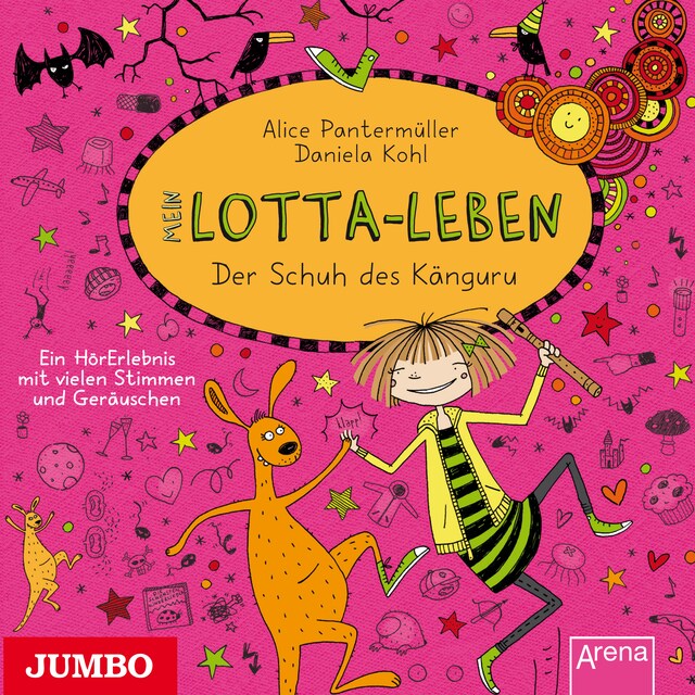 Kirjankansi teokselle Mein Lotta-Leben. Der Schuh des Känguru [Band 10]