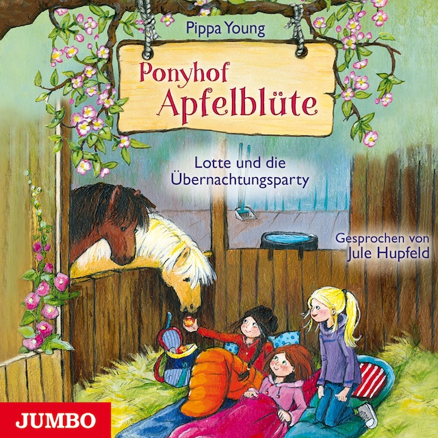 Book cover for Ponyhof Apfelblüte. Lotte und die Übernachtungsparty [Band 12]
