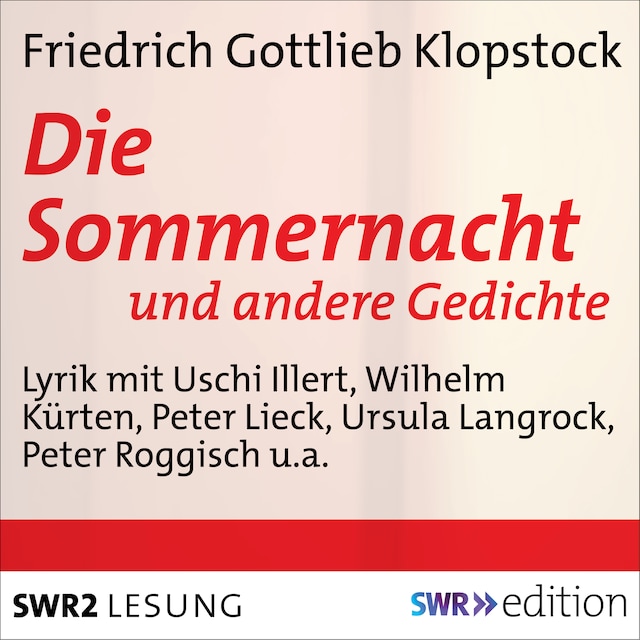 Book cover for Die Sommernacht