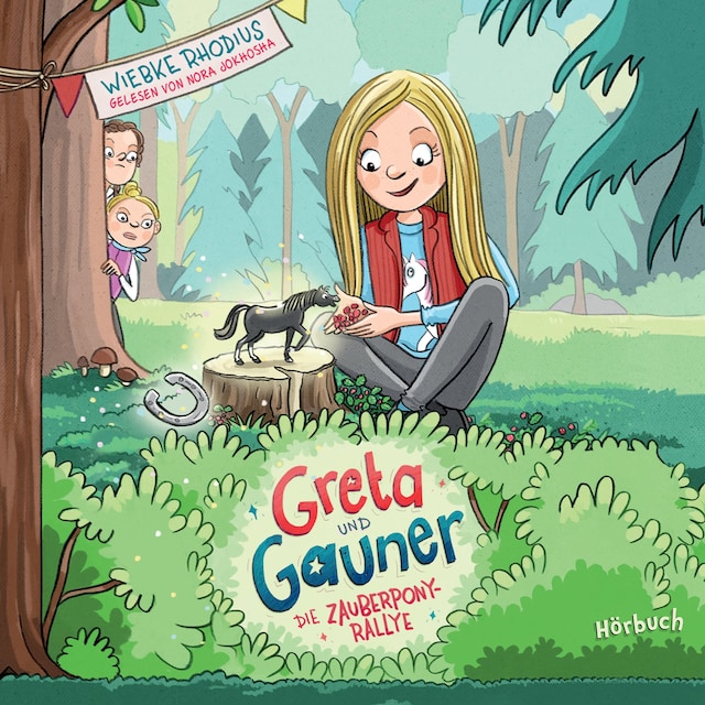 Okładka książki dla Greta und Gauner - Die Zauberpony-Rallye