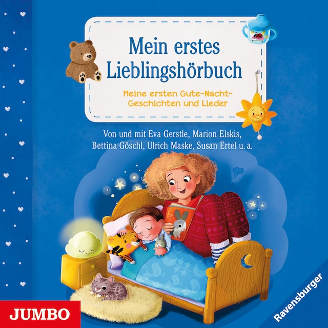 Okładka książki dla Mein erstes Lieblingshörbuch. Gute-Nacht-Geschichten