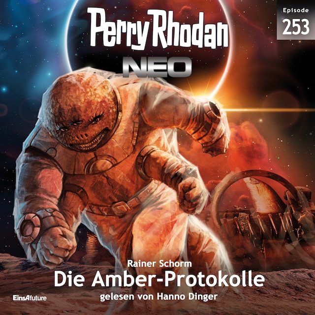 Book cover for Perry Rhodan Neo 253: Die Amber-Protokolle