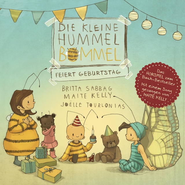 Copertina del libro per Die kleine Hummel Bommel feiert Geburtstag