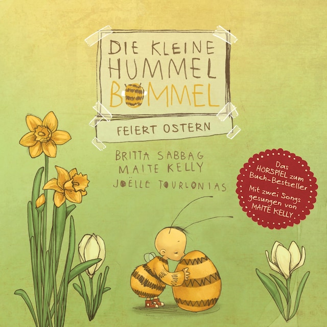 Couverture de livre pour Die kleine Hummel Bommel feiert Ostern