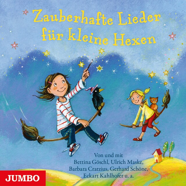 Copertina del libro per Zauberhafte Lieder für kleine Hexen