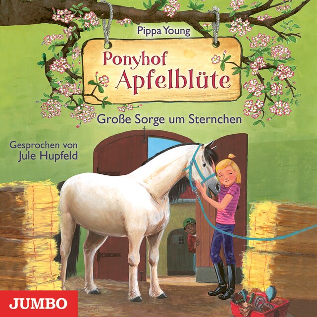 Couverture de livre pour Ponyhof Apfelblüte. Große Sorge um Sternchen [Band 18]