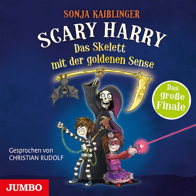 Okładka książki dla Scary Harry. Das Skelett mit der goldenen Sense [Band 9]