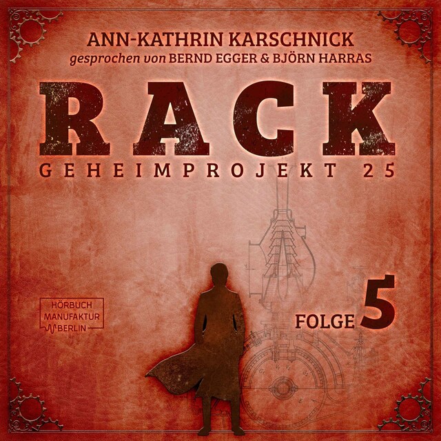 Book cover for Rack - Geheimprojekt 25, Folge 5 (ungekürzt)