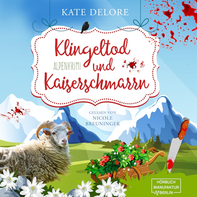 Couverture de livre pour Klingeltod und Kaiserschmarrn - Alpenkrimi (ungekürzt)