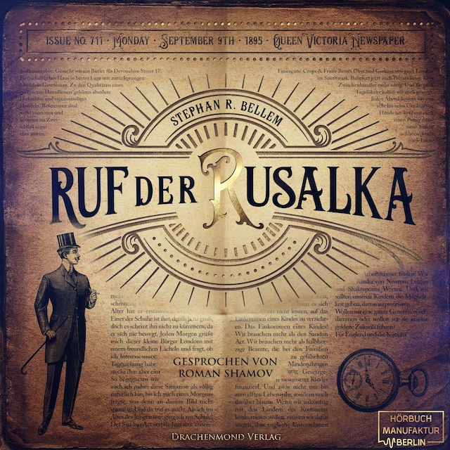 Book cover for Ruf der Rusalka - Die Fälle des Lewis van Allington, Band 1 (ungekürzt)
